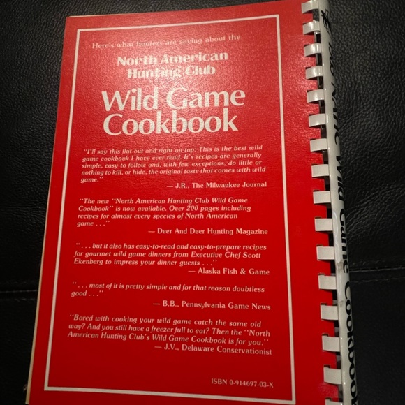 Vintage wild game cookbook - Picture 4 of 6